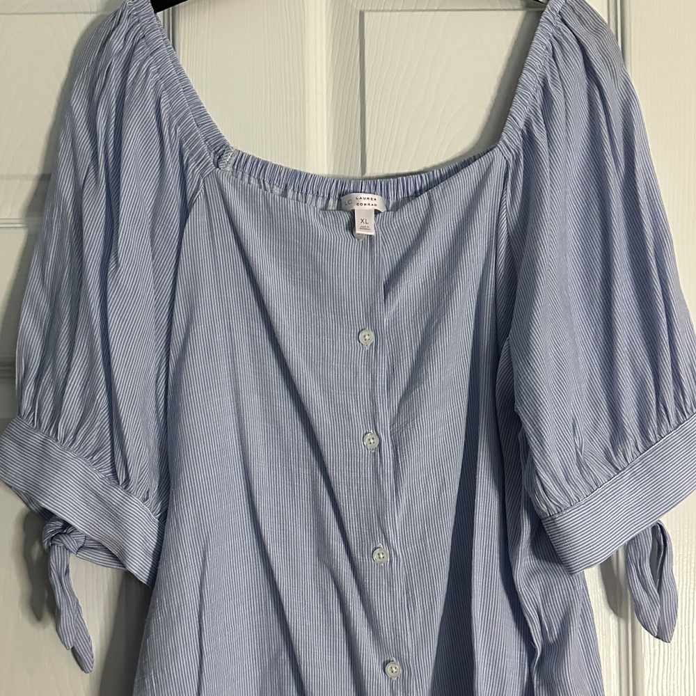 LC Lauren Conrad Top with Bow Ties